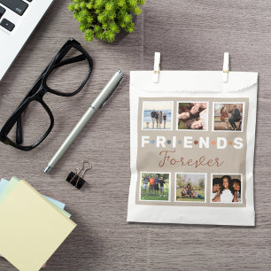 Sachets En Papier Collection photo moderne Beige Friends Forever