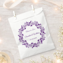 Conception de mariage florale élégante