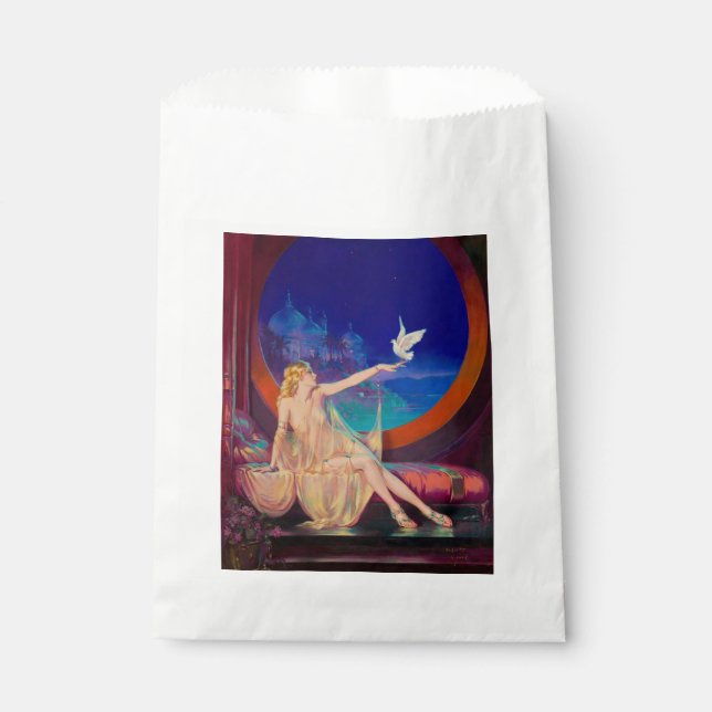 Sachets En Papier Concubine de Sultana le sultan arabe 1925 (Devant)