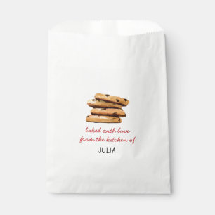 Sachets En Papier cookie de puce chocolat d'aquarelle
