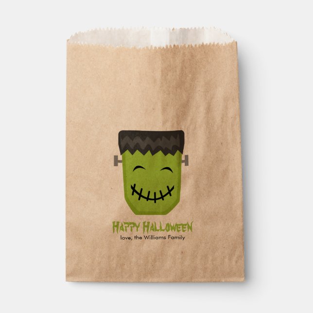 Sachets En Papier Cool Frankenstein Halloween (Devant)