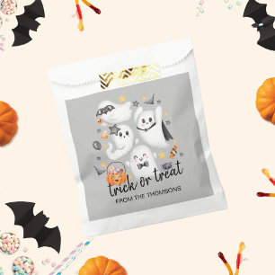 Sachets En Papier Costume mignon Éffrayant Fantôme Citrouille Hallow