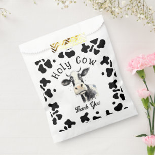 Sachets En Papier Couleur d'eau Saint-Vache 1er anniversaire