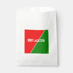 Sachets En Papier Couleurs du drapeau national de la Biélorussie