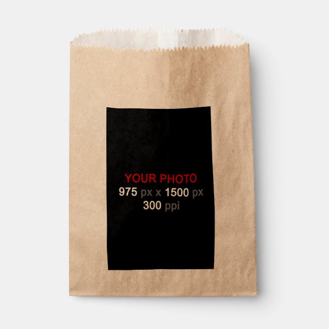 Sachets En Papier Création personnelle (Devant)