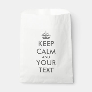 Sachets En Papier Créez votre propre CALME KEEP