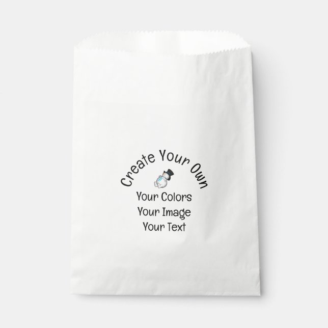 Sachets En Papier Créez votre propre personnalisation (Devant)
