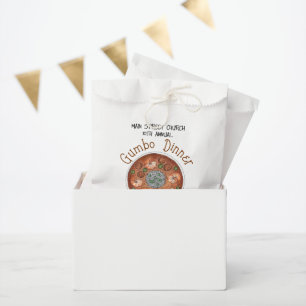 Sachets En Papier Crevettes Gumbo Stew Louisiana LA New Orleans Alim