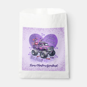 Sachets En Papier Croiseur de bonbons pourpre Soyez Camion Monster