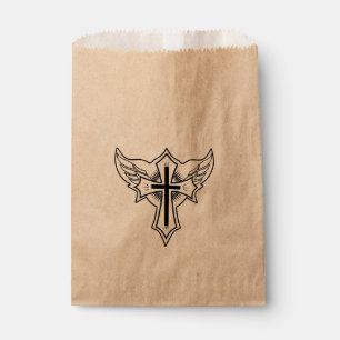 Sachets En Papier Croix chrétienne