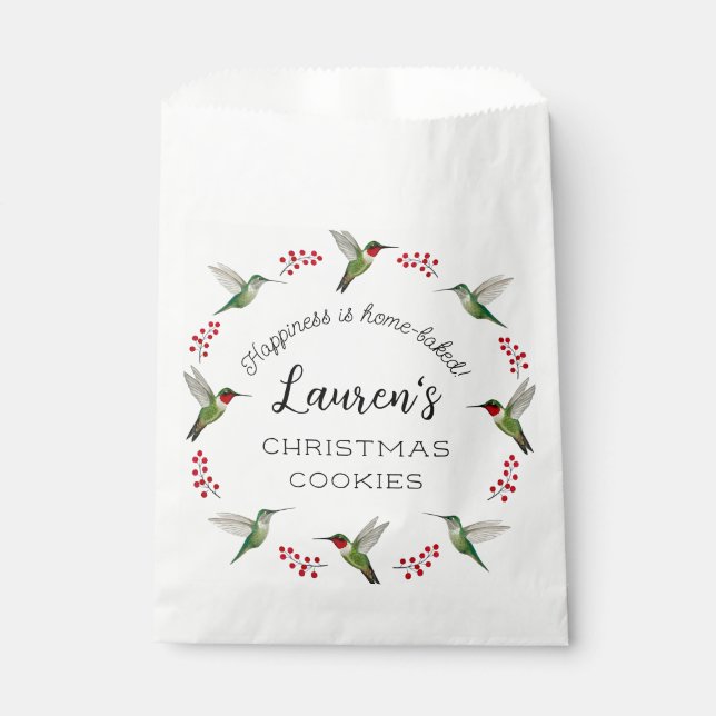 Sachets En Papier Custom Hummingbird   (Devant)