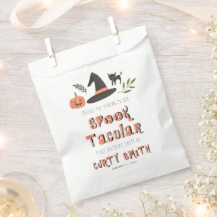 Sachets En Papier Cute Halloween Spooktacular Anniversaire Merci