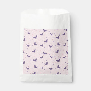Sachets En Papier Cute rose Halloween chauve Motif avec Pois