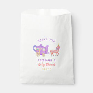 Sachets En Papier Cute Unicorn Tea Party Baby shower Merci