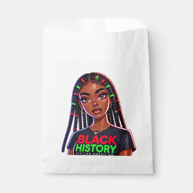 Sachets En Papier Dame de Black Pride (Devant)