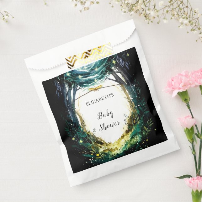 Sachets En Papier Dans le Baby shower des bois des Bois (Scellé)