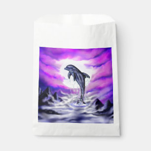 Sachets En Papier Dauphin clair de lune