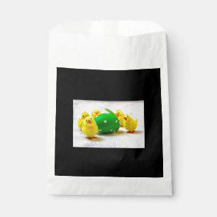 Sachets En Papier Décoration de Pâques - OEufs et poussins de Pâq