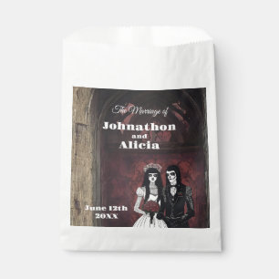 Sachets En Papier Décorations de table mariage style gothique Moody 