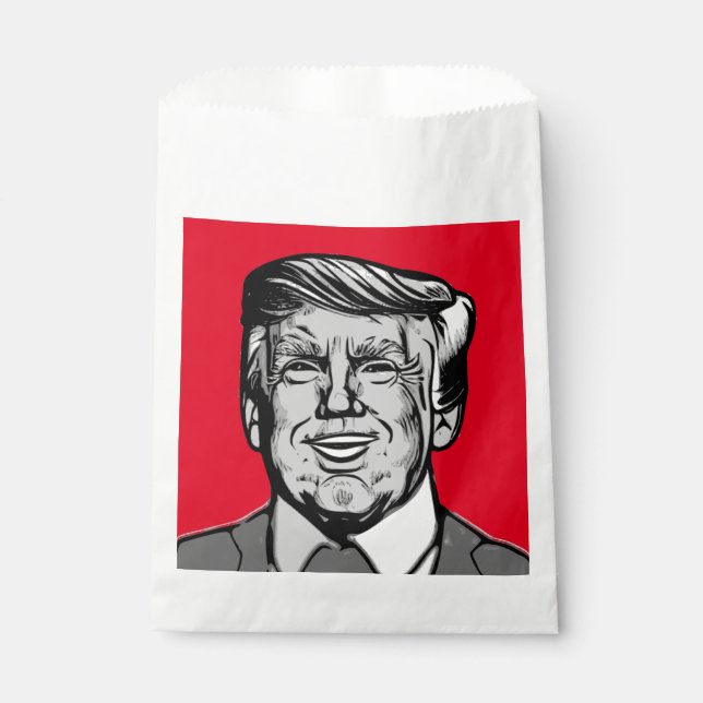 SACHETS EN PAPIER DONALD TRUMP (Devant)