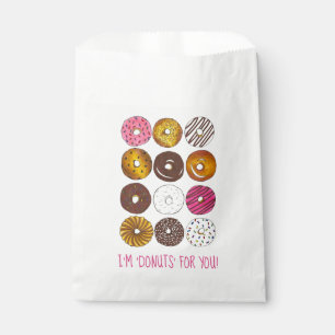 Sachets En Papier Donuts for You Love Valentine's Day Doughnut douza