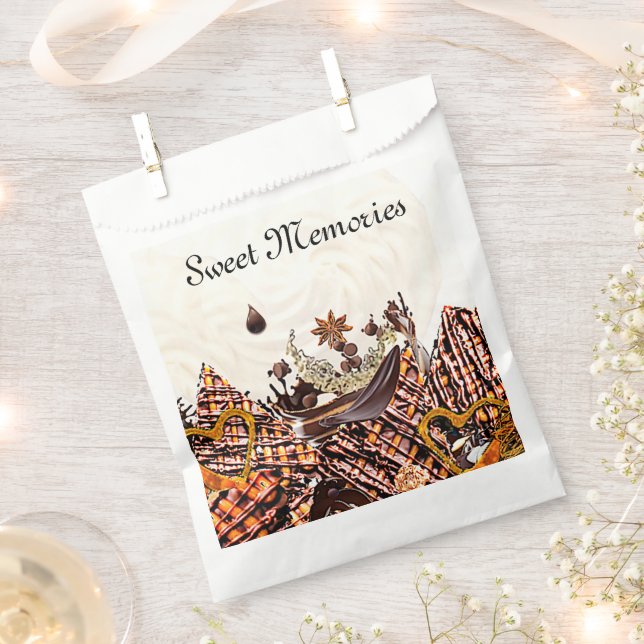 SACHETS EN PAPIER DOUCE JOURNÉE ENSOLEILLÉE ! :) (Coupé)