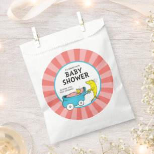 Sachets En Papier Dr. Seuss Un Poisson - Fille Baby Shower