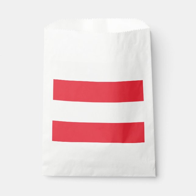 Sachets En Papier Drapeau autrichien patriotique Favoriser sac (Devant)