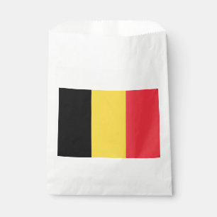 Sachets En Papier Drapeau belge patriotique