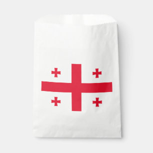 Sachets En Papier Drapeau de Géorgie