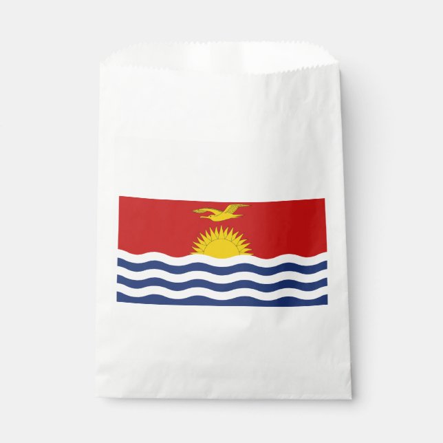 Sachets En Papier Drapeau de Kiribati (Devant)