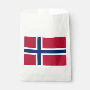 Sachets En Papier Drapeau de la Norvège