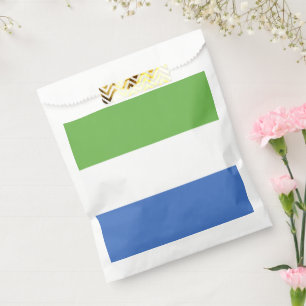 Sachets En Papier drapeau de la Sierra Leone