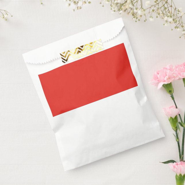 Sachets En Papier Drapeau de l'Indonésie (Scellé)