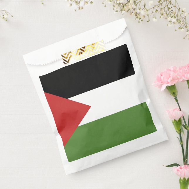 Sachets En Papier Drapeau de Palestine (Scellé)