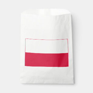 Sachets En Papier Drapeau de Pologne