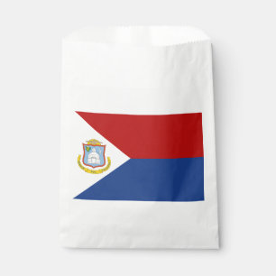 Sachets En Papier Drapeau de Saint-Martin
