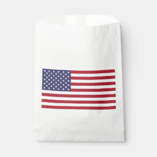 Sachets En Papier Drapeau des États-Unis