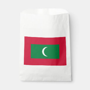 Sachets En Papier Drapeau des Maldives