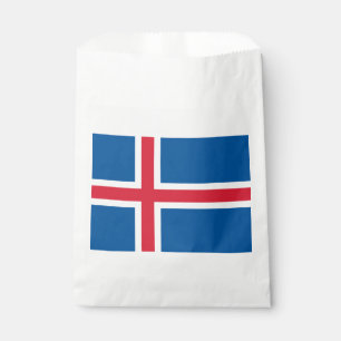 Sachets En Papier Drapeau d'Islande