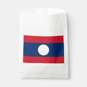 Sachets En Papier Drapeau du Laos