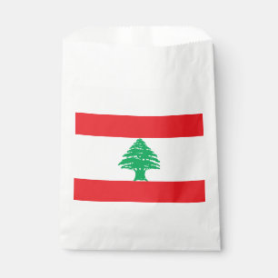 Sachets En Papier Drapeau du Liban