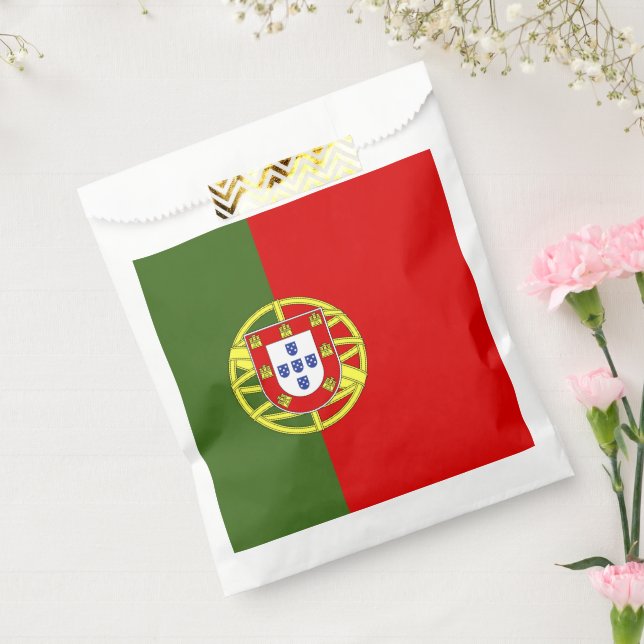 Sachets En Papier Drapeau du Portugal (Scellé)