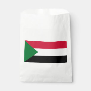Sachets En Papier Drapeau du Soudan