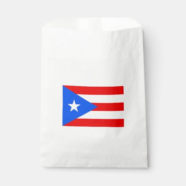 Sachets En Papier Drapeau portoricain (Porto Rico) (Devant)