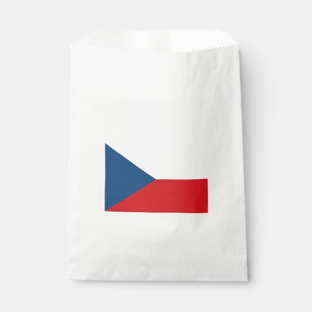 Sachets En Papier Drapeau tchèque (Devant)