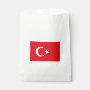 Sachets En Papier Drapeau turc (Turquie)
