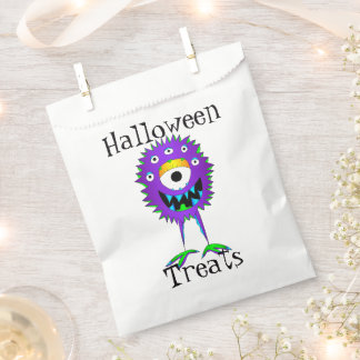 Sachets En Papier Drôle, Monstre, friandises d'Halloween