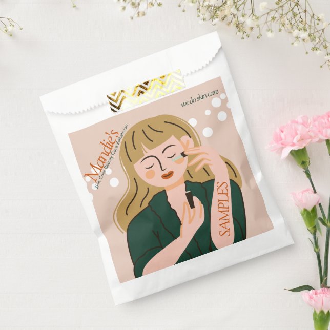 Sachets En Papier Échantillon de salon d'entreprise d'esthéticienne  (Scellé)