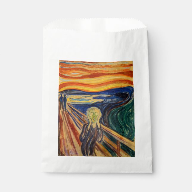 Sachets En Papier Edvard Munch - Le cri 1910 (Devant)